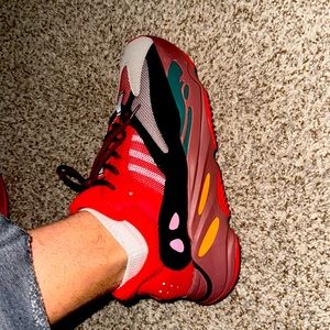 Yeezy 700 hi rez red